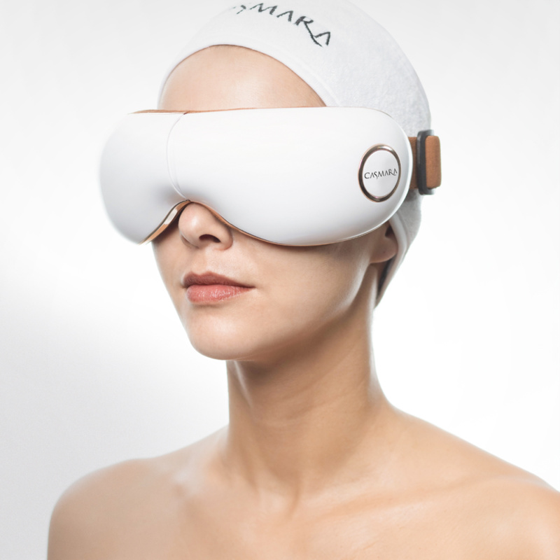 Okulary masujące do presoterapii