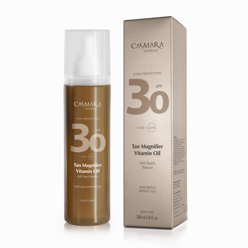 WITAMINOWY OLEJEK POWIĘKSZAJĄCY OPALENIZNĘ SPF 30